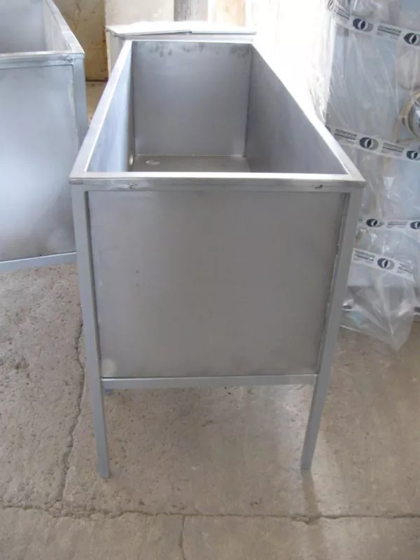 ПОЛИПРОМ ВМ-1500 1558х552х857мм комбинированная Ванны моечные #3